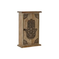 Armoire à clés Home ESPRIT Naturel 18 x 7,5 x 28 cm