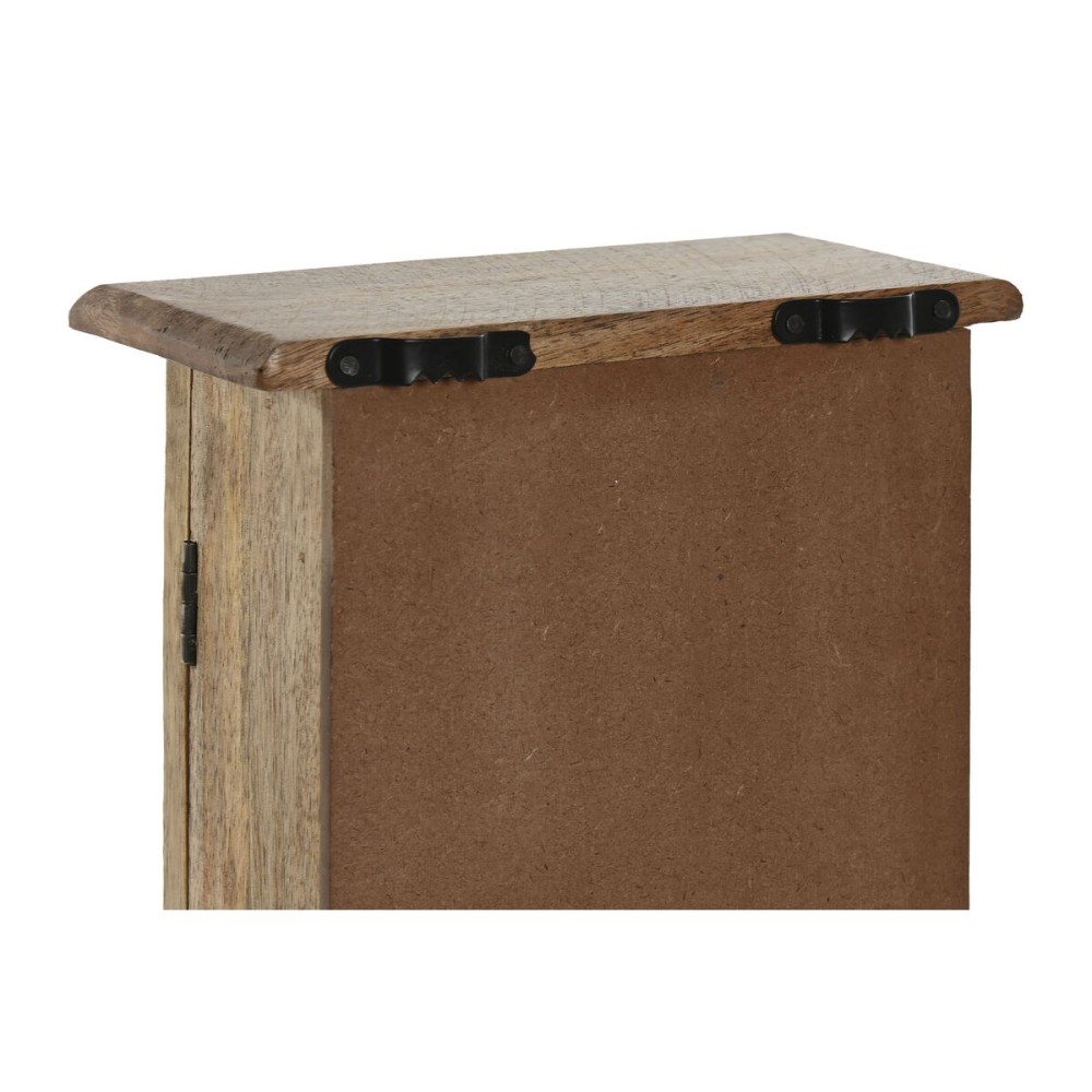 Armoire à clés Home ESPRIT Naturel 18 x 7,5 x 28 cm
