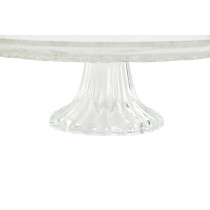 Flat Plate Home ESPRIT Transparent Crystal 33 x 33 x 9,4 cm