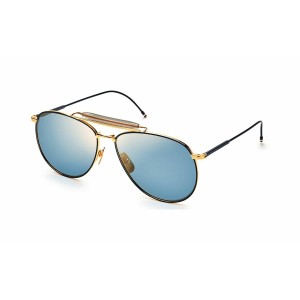 Unisex-Sonnenbrille Thom Browne TB-015-LTD-NVY-62 Ø 62 mm