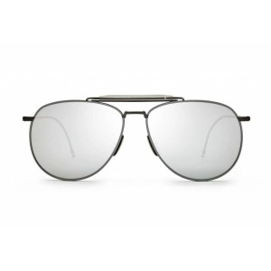 Lunettes de soleil Unisexe Thom Browne TB-015-LTD-BLK-GRY-62 Ø 62 mm