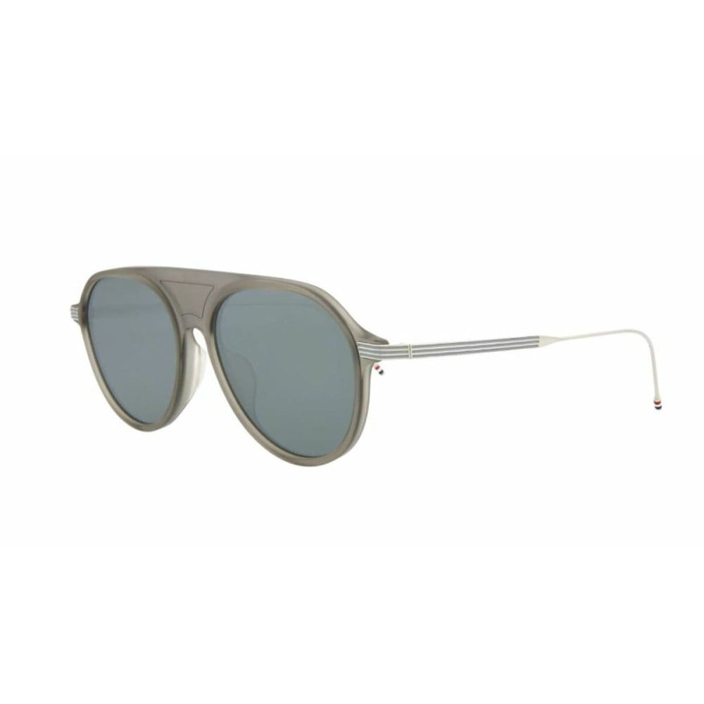 Unisex-Sonnenbrille Thom Browne TB-809-B-GRY-SLV-55-AF Ø 55 mm