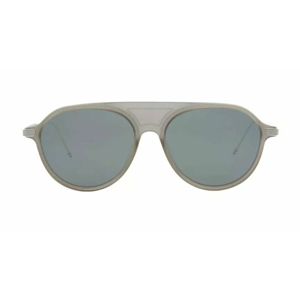 Lunettes de soleil Unisexe Thom Browne TB-809-B-GRY-SLV-55-AF Ø 55 mm