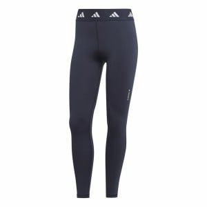 Sporthose Damen Adidas Tech fit 7/8 Schwarz Marineblau