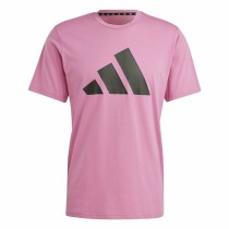 Herren Kurzarm-T-Shirt Adidas Training Essentials Lila (S)