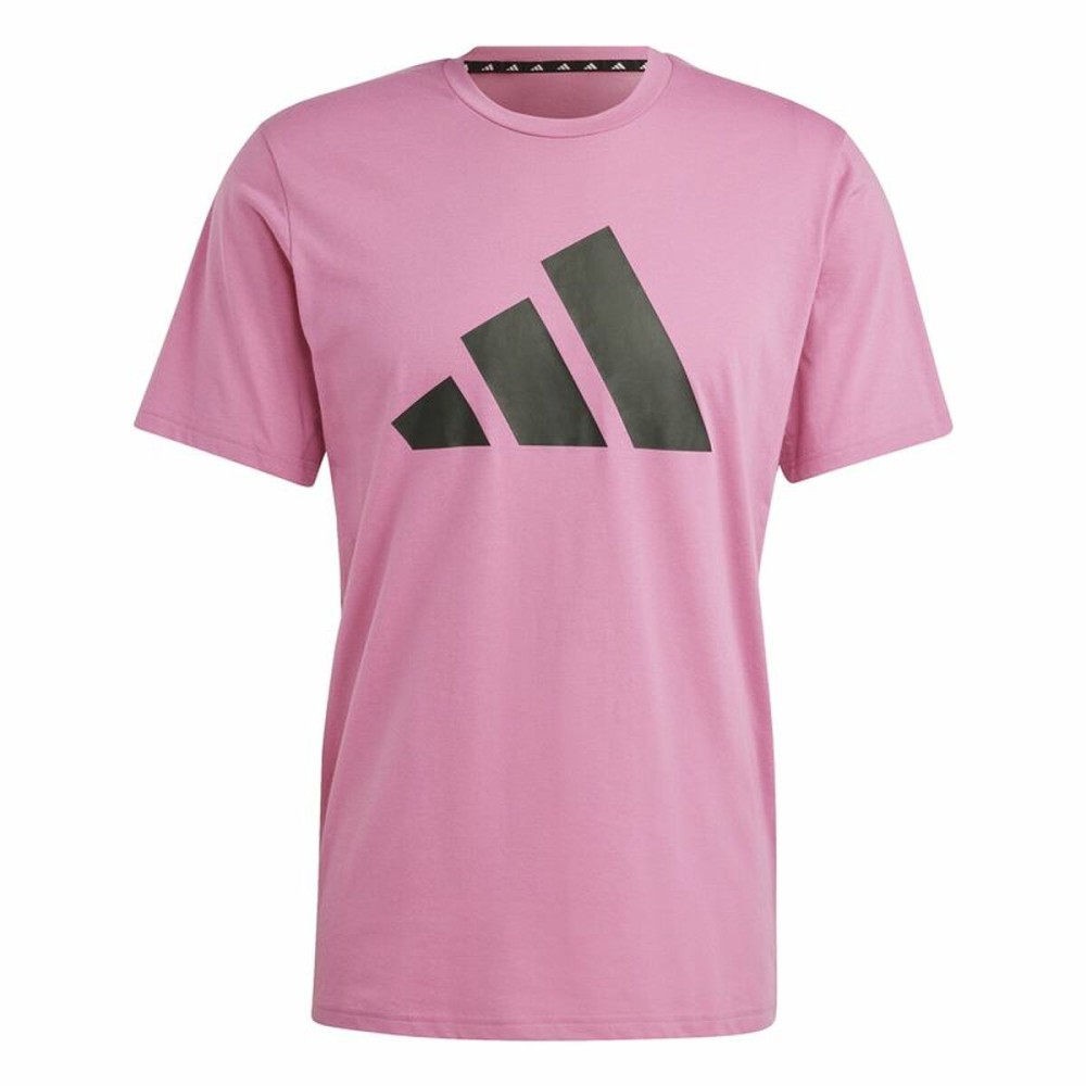 Herren Kurzarm-T-Shirt Adidas Training Essentials Lila (S)