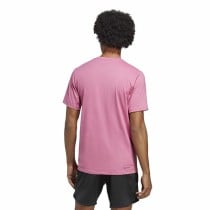 Men’s Short Sleeve T-Shirt Adidas Training Essentials Plum (S)