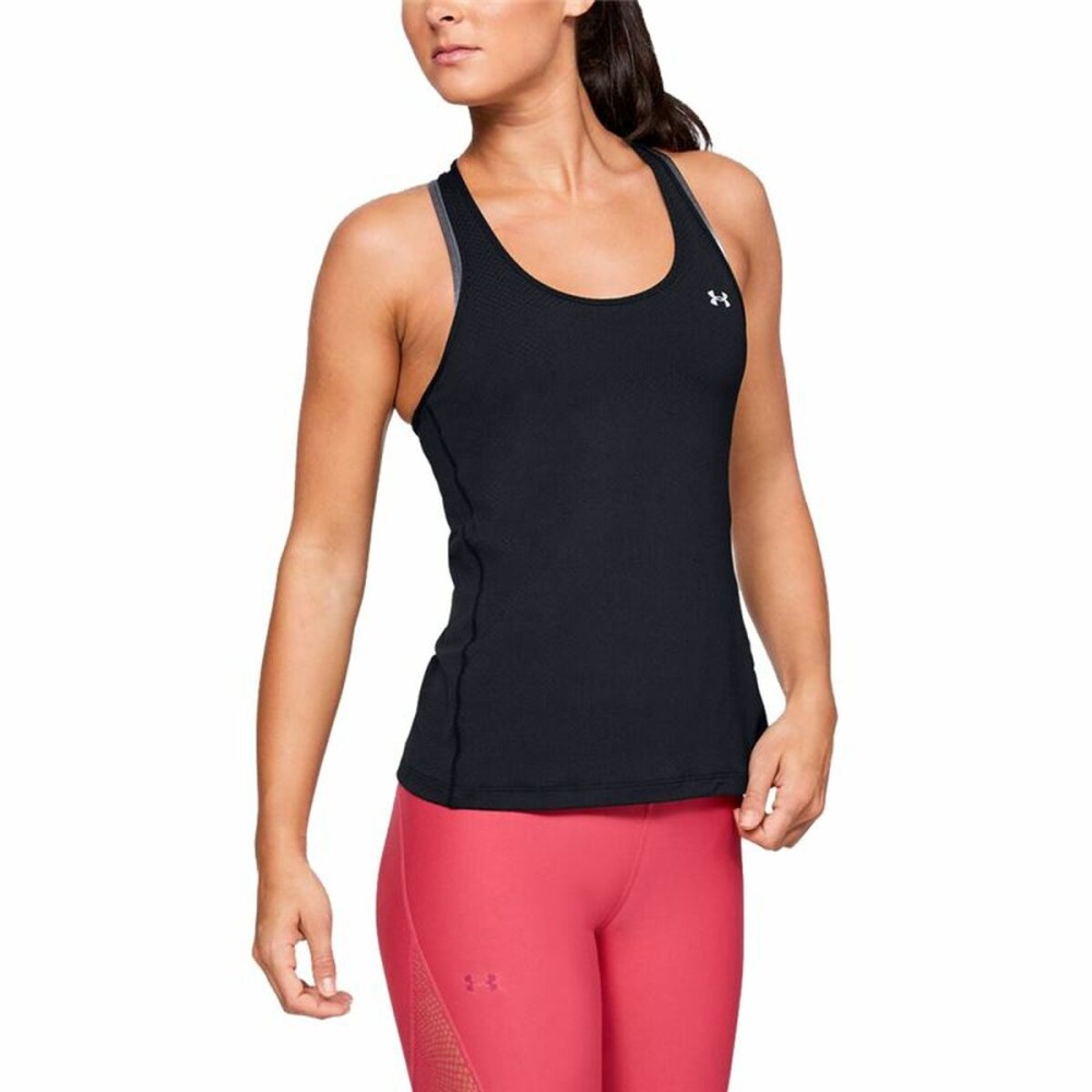 Tanktop Frau Under Armour Racer Tank Schwarz