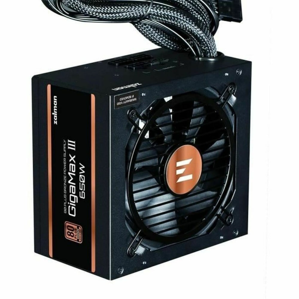 Bloc d’Alimentation Zalman ZM850-GV3 ATX 850 W 130 W 80 Plus Bronze