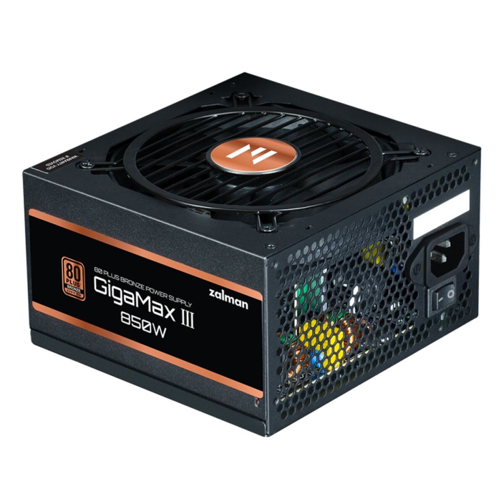 Bloc d’Alimentation Zalman ZM850-GV3 ATX 850 W 130 W 80 Plus Bronze