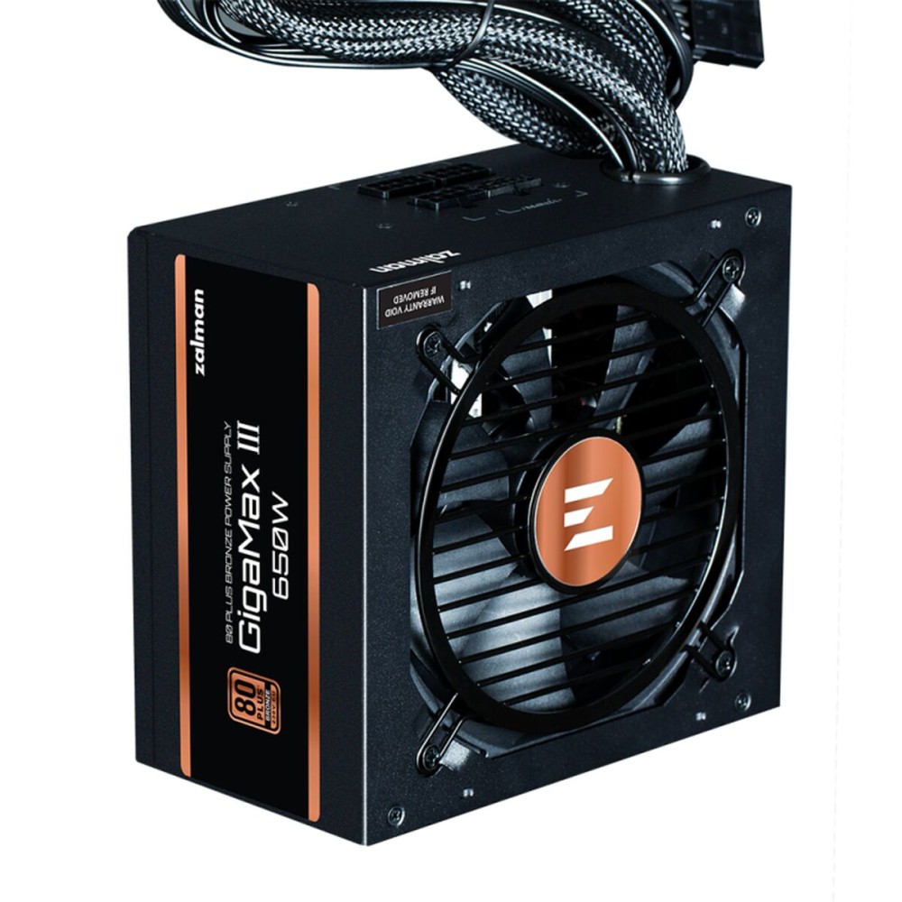 Bloc d’Alimentation Zalman ZM850-GV3 ATX 850 W 130 W 80 Plus Bronze
