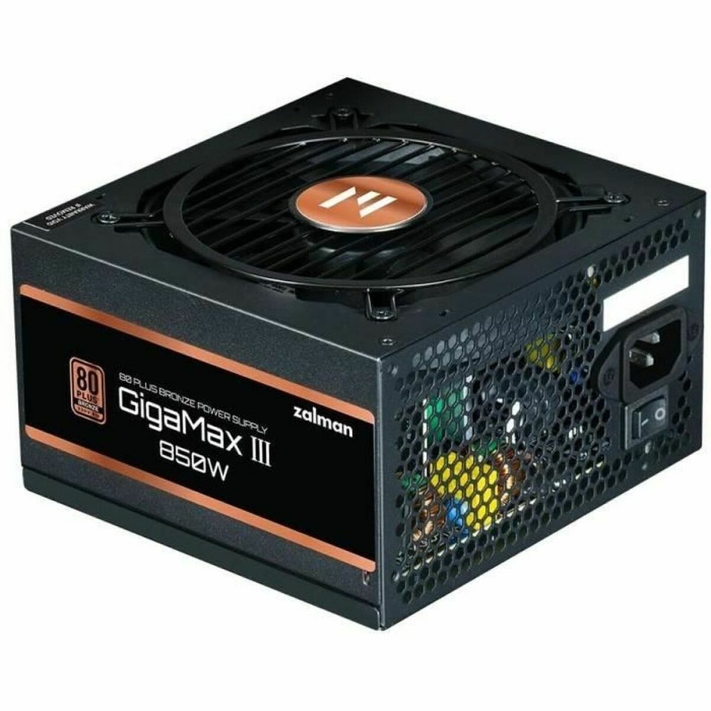 Bloc d’Alimentation Zalman ZM850-GV3 ATX 850 W 130 W 80 Plus Bronze