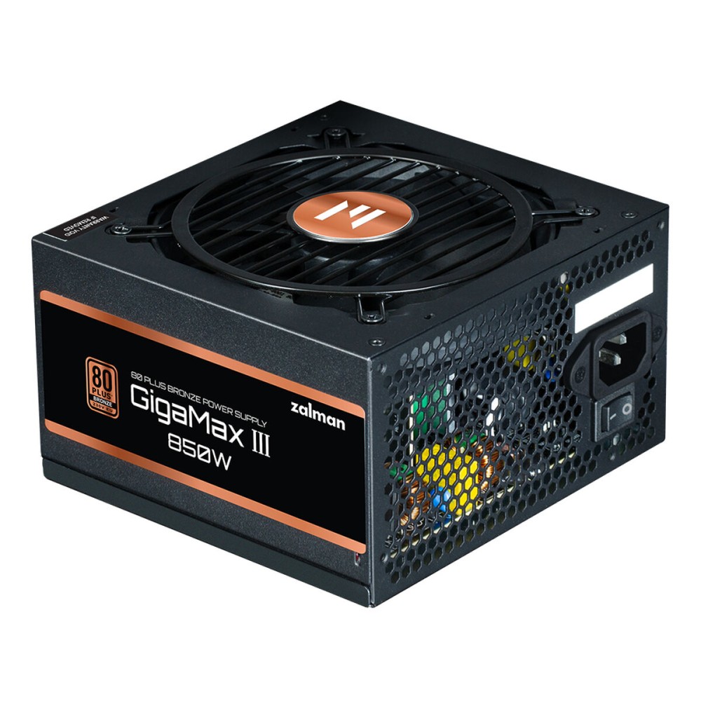 Bloc d’Alimentation Zalman ZM850-GV3 ATX 850 W 130 W 80 Plus Bronze
