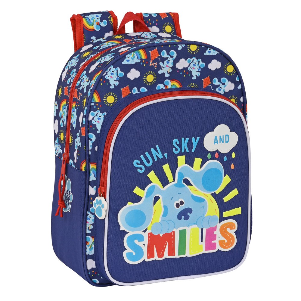 School Bag Blue's Clues Navy Blue (26 x 34 x 11 cm)