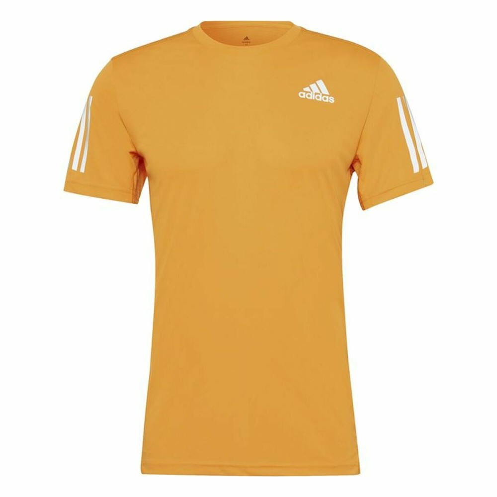 Men’s Short Sleeve T-Shirt Adidas Own The Run Orange