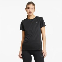 Damen Kurzarm-T-Shirt Puma Run Favorite Schwarz