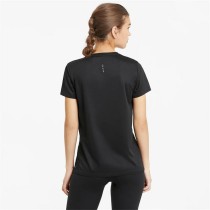 Damen Kurzarm-T-Shirt Puma Run Favorite Schwarz