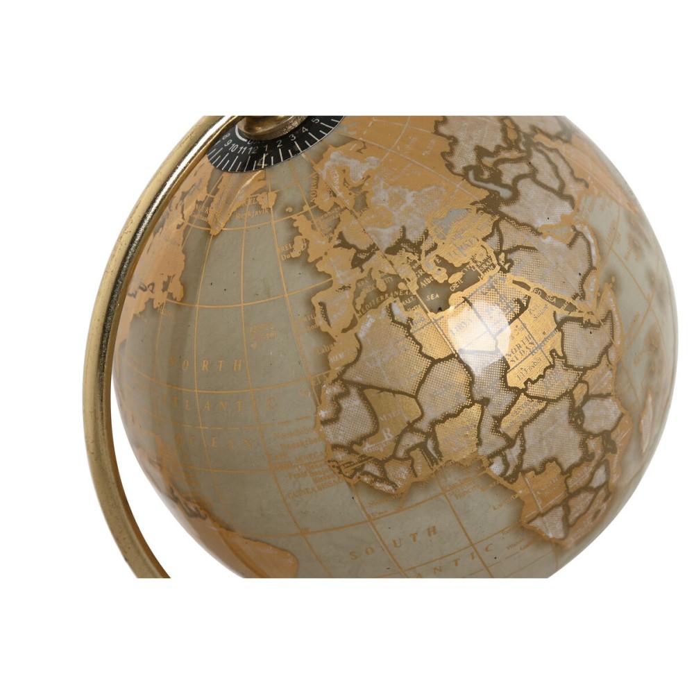 Decorative Figure Home ESPRIT Black Golden Vintage 12 x 12 x 20 cm (2 Units)