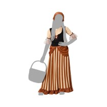 Déguisement pour Enfants Barmaid 7-9 Ans