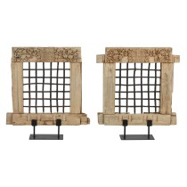 Decorative Figure Home ESPRIT Natural Single part 65 x 18 x 75 cm