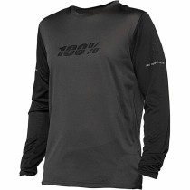 T-shirt à manches longues homme 100 % Ridecamp Noir Cyclisme