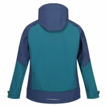 Men's Sports Jacket Regatta Hewitts VII Blue Green Hood