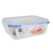 Lunchbox hermetisch Quttin Durchsichtig rechteckig 1L (6 Stück)