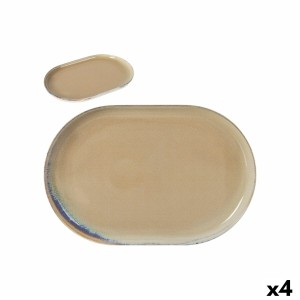 Kochschüssel La Mediterránea Cies Oval 30 x 20 x 2,5 cm (4 Stück)