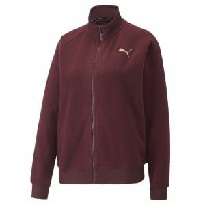 Veste de Sport pour Femme Puma Fit Sherpa Rouge foncé