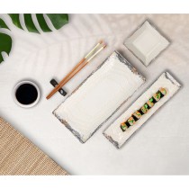 Serving Platter La Mediterránea Albus Rectangular 30 x 20 x 2,5 cm (6 Units)