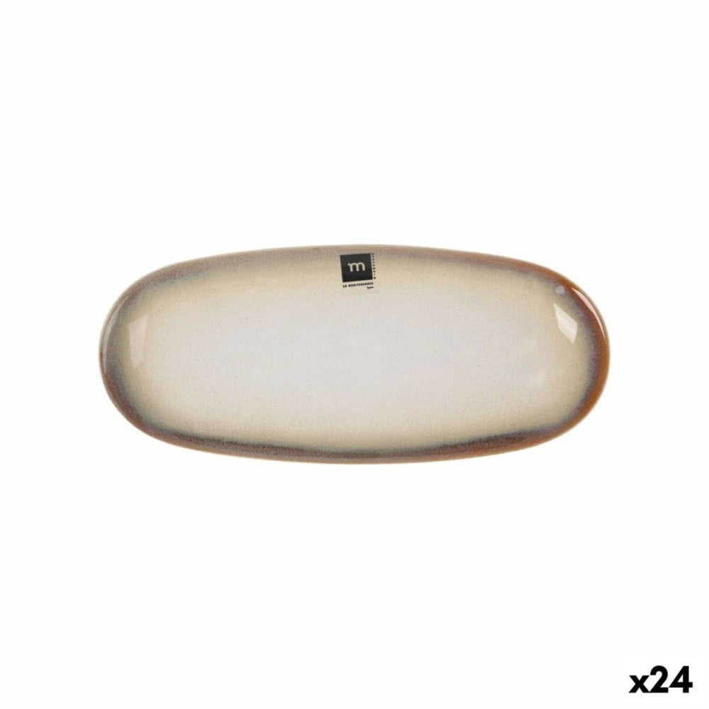 Kochschüssel La Mediterránea Fustam Oval 29,5 x 12,7 x 2,4 cm (24 Stück)