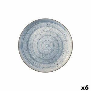 Serving Platter La Mediterránea Swirl Circular ø 32,1 cm (6 Units)