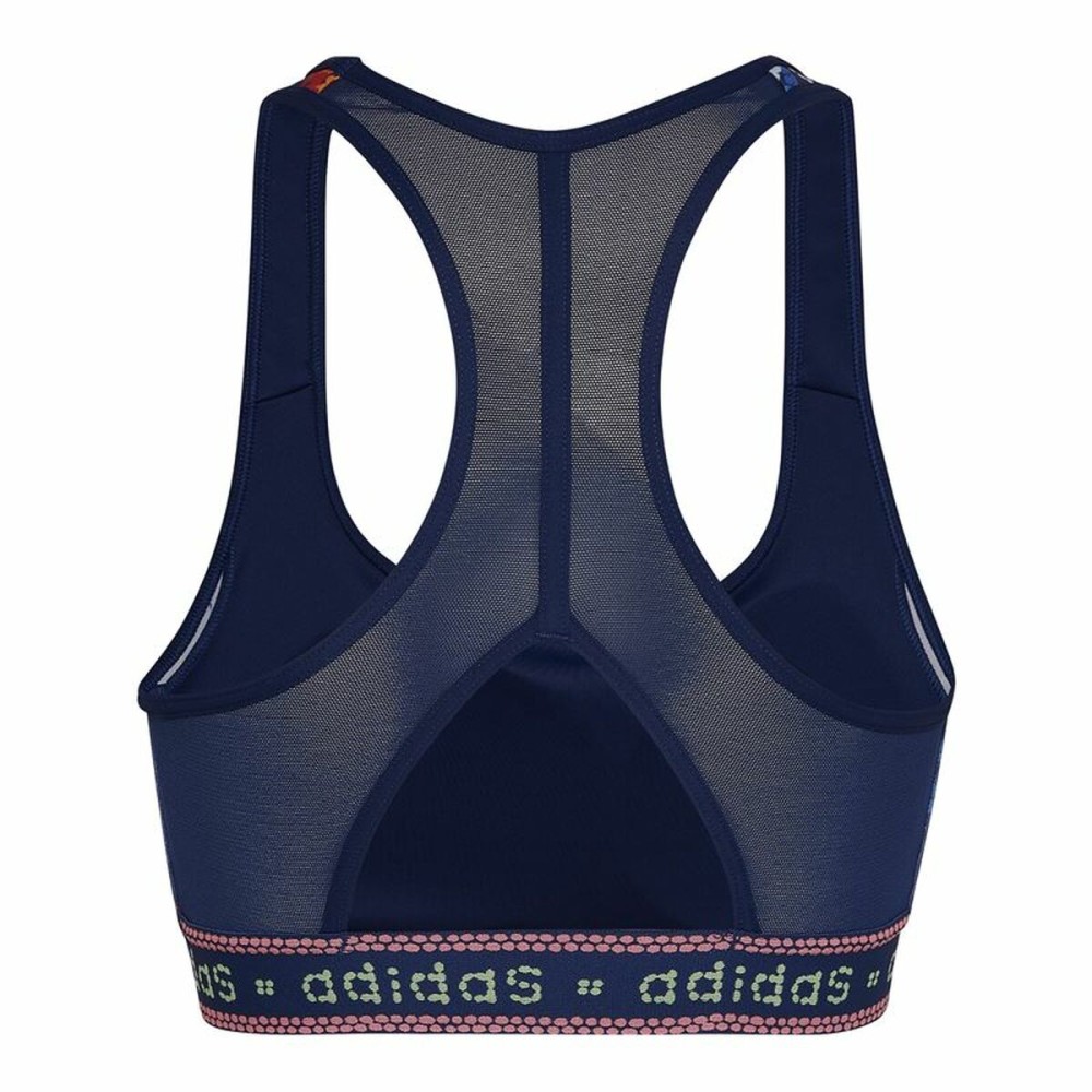 Sport-BH Adidas Farm Rio Marineblau