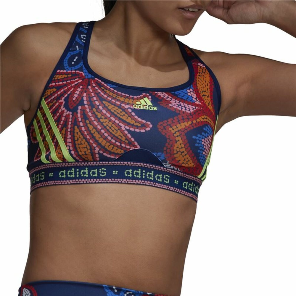 Soutien-gorge de Sport Adidas Farm Rio Blue marine