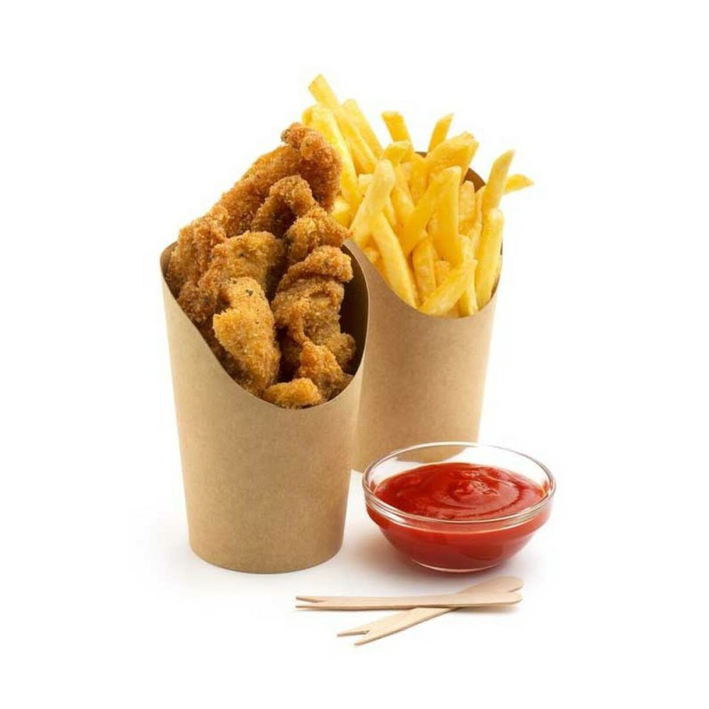 Basket for Presenting Aperitifs Algon 12 Pieces (24 Units)
