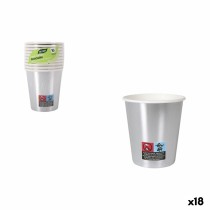 Set of glasses Algon Silver 200 ml 10 Pieces (18 Units)