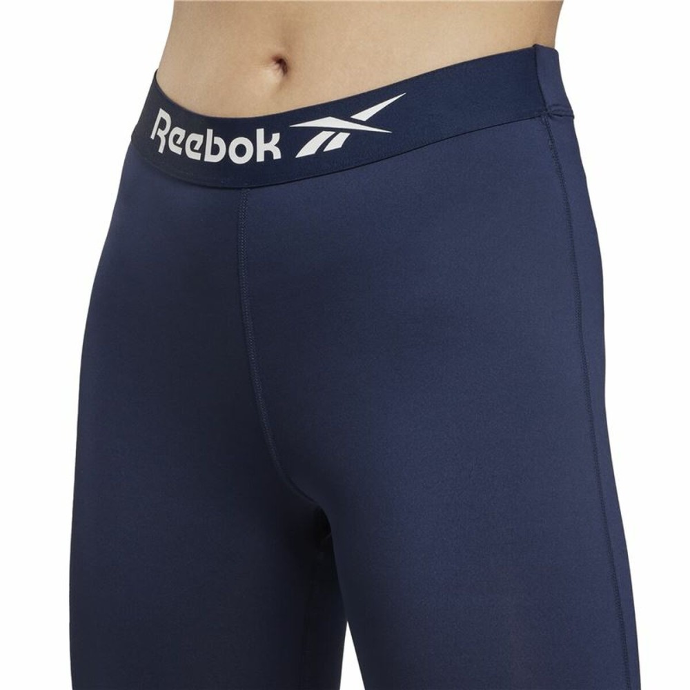 Leggings de Sport pour Femmes Reebok Workout Ready Blue marine