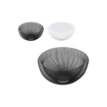 Coupe à fruits Confortime Métal 30 x 30 x 13,5 cm (6 Unités)