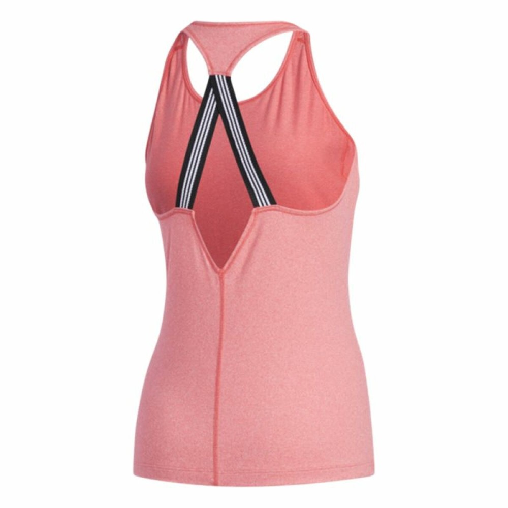 Women's Sleeveless T-shirt Adidas 3 Stripes Tank Pink