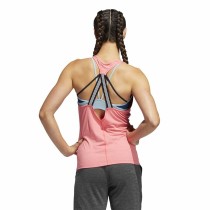 Maillot de Corps sans Manches pour Femme Adidas 3 Stripes Tank Rose