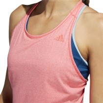 Women's Sleeveless T-shirt Adidas 3 Stripes Tank Pink