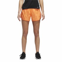 Short de Sport pour Femme Adidas M10 3" Orange