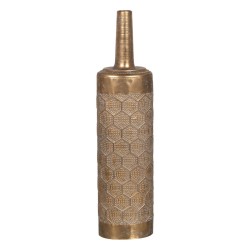 Vase Gold Eisen 20,5 x 15 x 85 cm