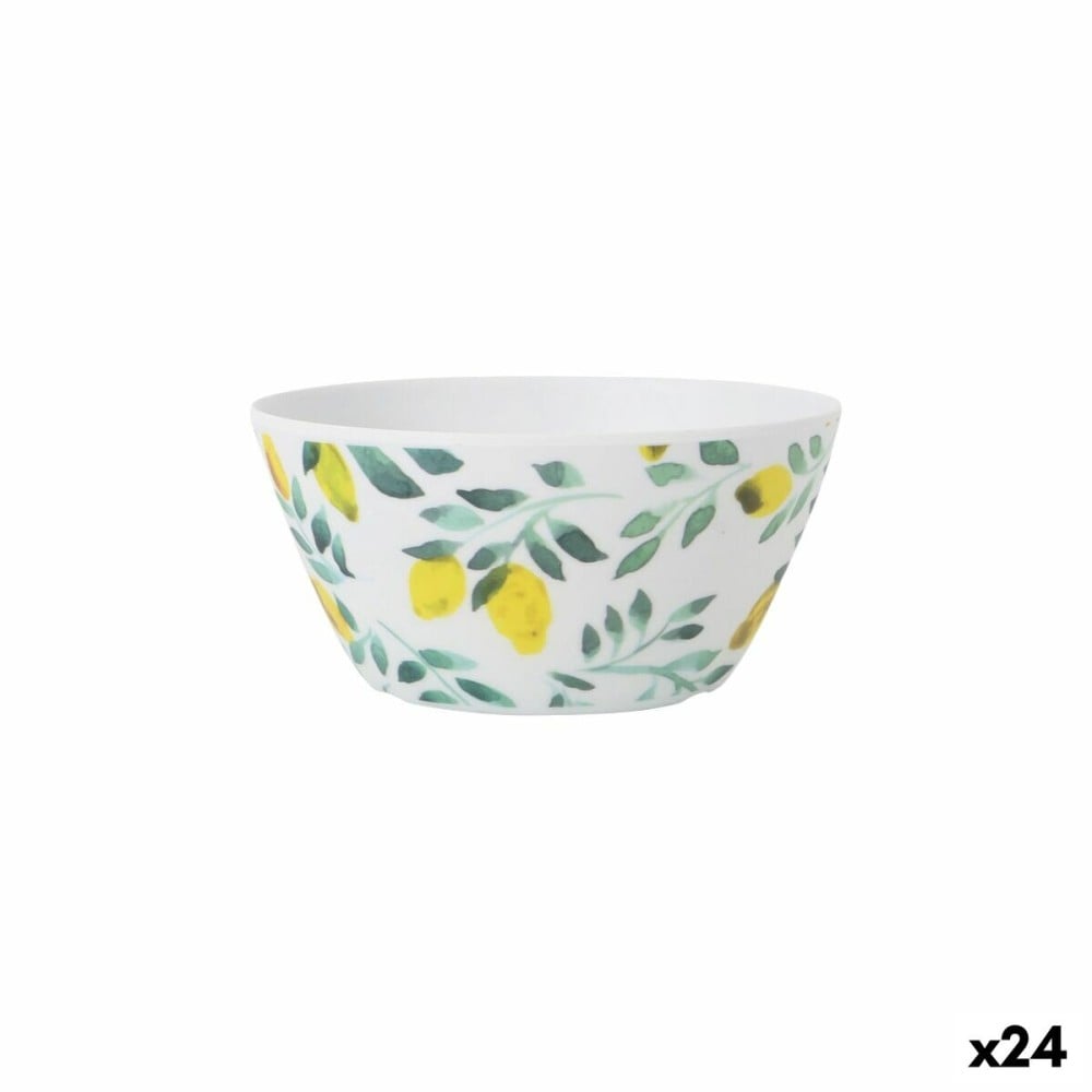 Schüssel für Vorspeisen La Mediterránea Zitronengelb 15 x 8 cm (24 Stück)