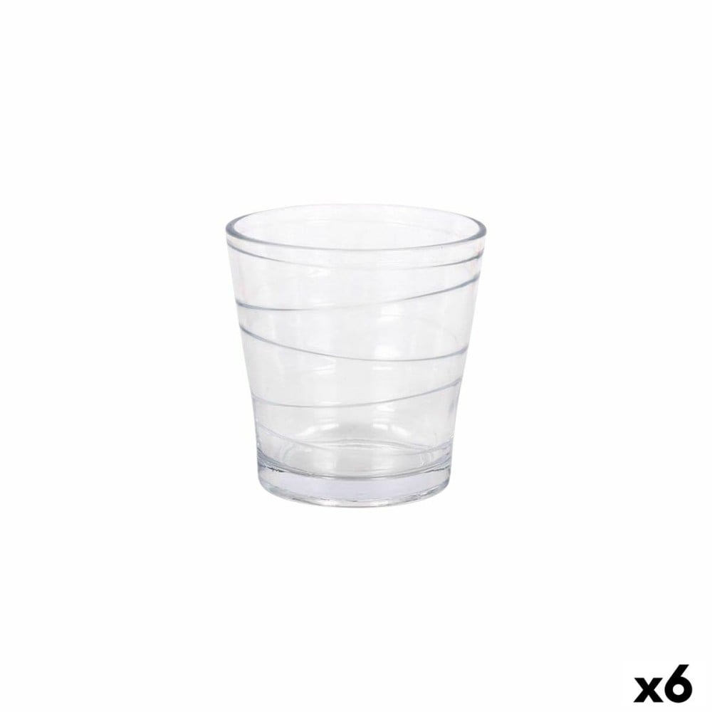 Set of glasses La Mediterránea Rock aros 6 Pieces (6 Units)
