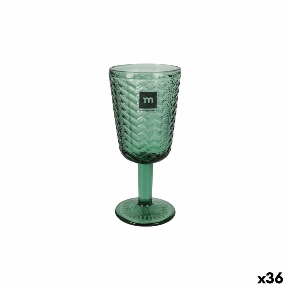 Champagnerglas La Mediterránea Spica grün (36 Stück)