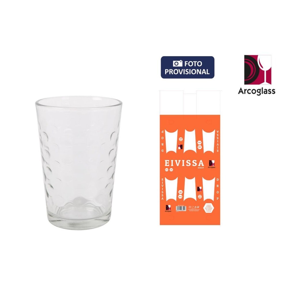 Set de Verres La Mediterránea Drop 6 Pièces (8 Unités)