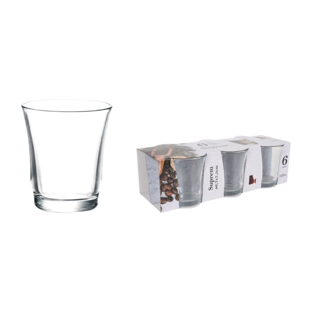 Set of glasses La Mediterránea Suprem 6 Pieces (12 Units)