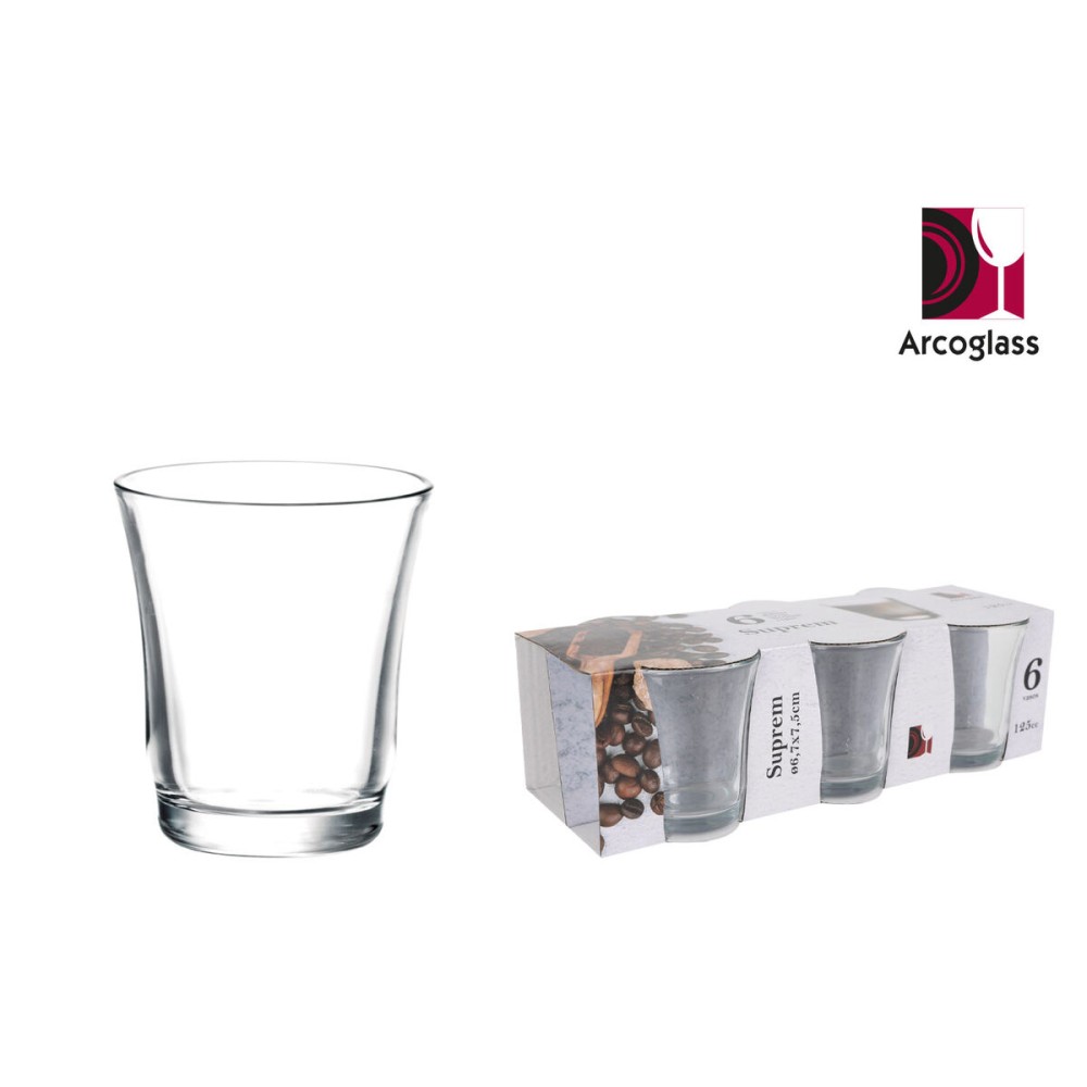 Set of glasses La Mediterránea Suprem 6 Pieces (12 Units)