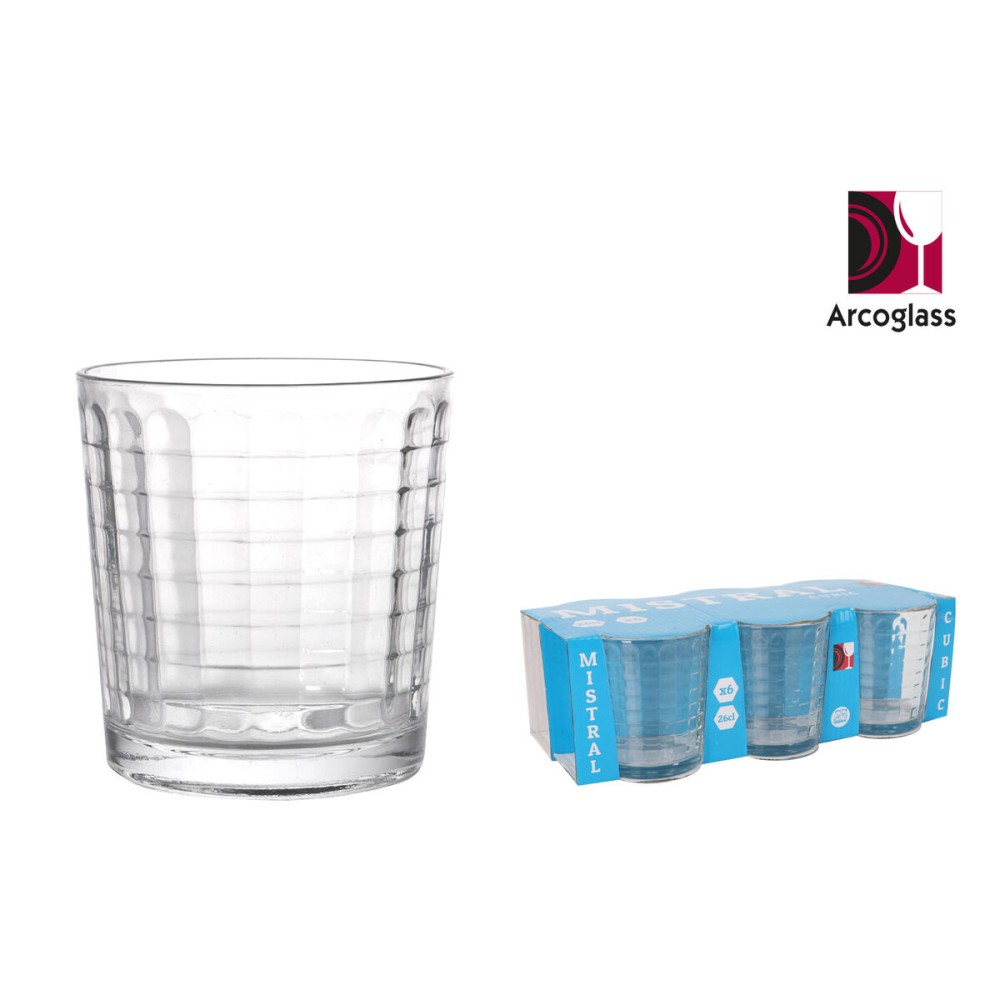 Gläserset La Mediterránea Mistral cubic 6 Stücke (12 Stück)